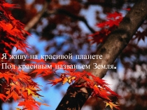 Презентация по природоведению Природа родного края