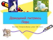 Презентация по окружающему миру на тему Мой питомец (1 класс)