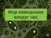Мир невидимок вокруг нас. Игошина Анастасия 1 кл.