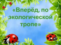 Презентация по окружающему миру на тему Вперёд, по экологической тропе (3 класс)