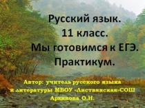 Презентация по русскому языку на тему Языковая грамотность как показатель культуры человека(11 кл.)