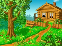 Презентация В гости к бабушке в деревню