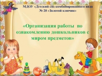 Презентация Ознакомление дошкольников с миром природы