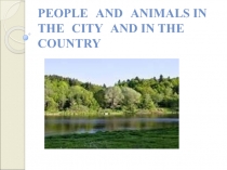 Презентация по английскому языку для 4 класса Жизнь в городе и селе