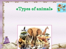 Презентация-викторина для 6 класса на тему Типы животных