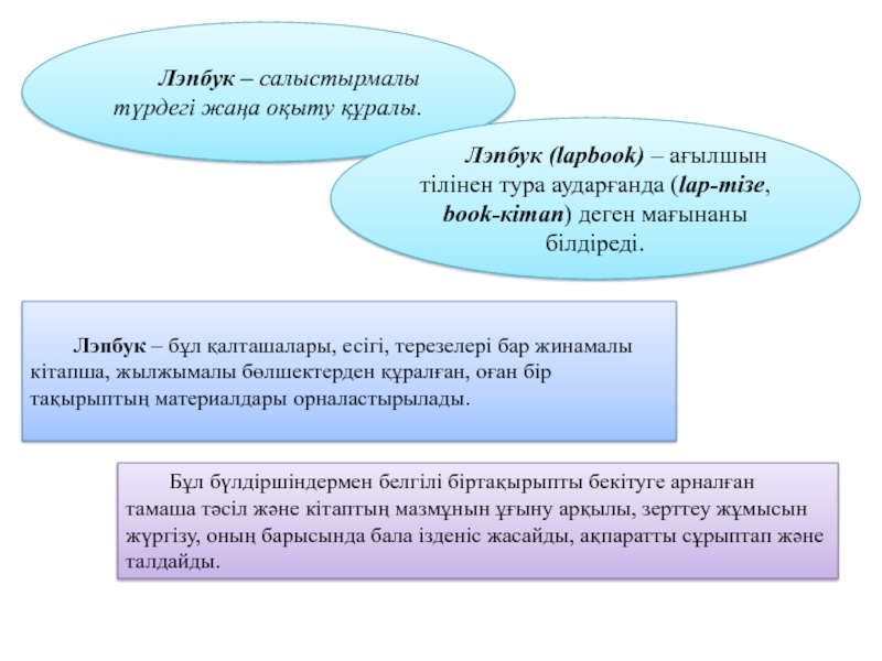 Презентация на тему Бұл бүлдіршіндермен белгілі біртақырыпты бекітуге арналған тамаша тәсіл Бұл бүлдіршіндермен белгілі біртақырыпты бекітуге арналған тамаша тәсіл және кітаптың мазмұнын ұғыну арқылы, зерттеу жұмысын жүргізу, оның