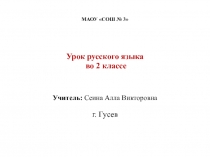 Презентация урока русского языка по теме: Слова с сочетаниями чк, чн, щн