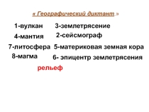 Презентация к уроку география
