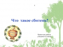 Что такое сбитень?