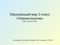 Презентация для уроков окружающего мира по теме Членистоногие