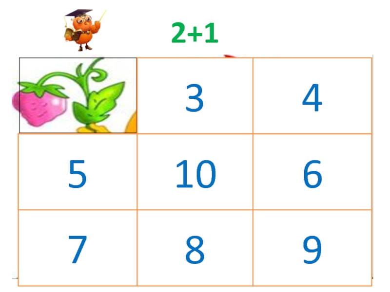 Интерактивная играВесёлый счёт с Мудрой Совой 2+1345610789 2+1345610789