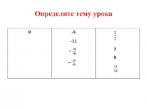 Презентация к уроку Положительные и отрицательные числа, 4 класс, Л.В.Занков