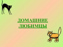 Презентация по окружающему миру  Домашние животные