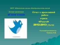 Презентация Творческий отчет