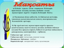 Сабақтың тақырыбы: Есімдіктен өткенді қайталау