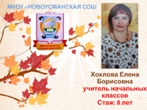 Презентация  Портфолио учителя