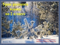 Презентация Русский язык Имя существительное 2 класс