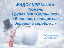 Презентация отчет по итогам Января 2017 года