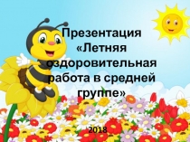 Презентация летней оздоровительной работы Вот какое наше лето! (средняя группа дет.сада)
