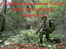 Специальные войска России - войска постоянной готовности. 2016г.