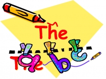 Презентация по английскому языку на тему Алфавит и стихи