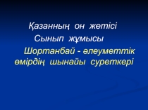 Презентация қазақ әдебиеті пәнінен Шортанбай