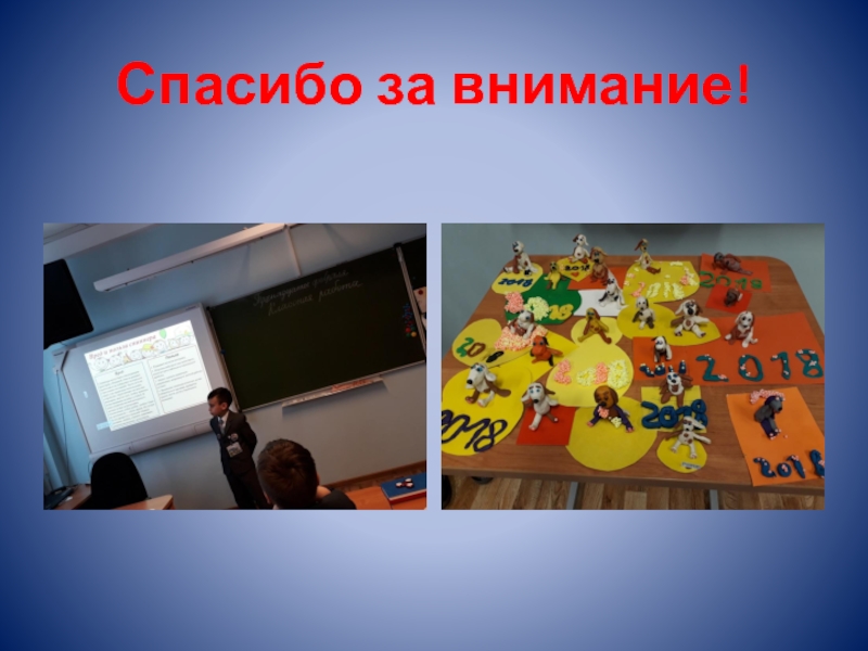 Презентация выступления на тему Проектная деятельность в начальной школе Спасибо за внимание! Спасибо за внимание!