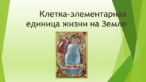 Презентация к открытому уроку в 9 классе по биологии Клетка