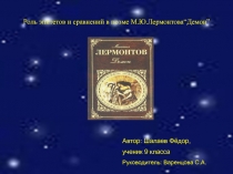 Презентация ученика по литературе