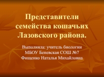 Презентация по биологии на тему: Отряд Хищные