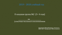Презентация Предметно- развивающая среда во второй младшей группе
