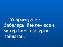 Һүҙбәйләнеш темаһы буйынса презентация (7 класс)
