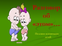 Презентация Половое воспитание детей