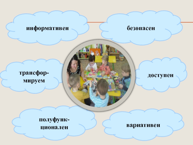 Презентация Развитие психических познавательных процессов у детей дошкольного возраста посредством внедрения игровых технологий полуфунк-ционалендоступенбезопасенвариативентрансфор-мируеминформативен полуфунк-ционалендоступенбезопасенвариативентрансфор-мируеминформативен