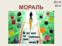 Презентация по обществознанию Мораль (8 класс)