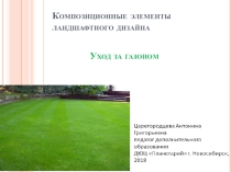Презентация по Ландшафтоведению  Газон. Уход за газоном