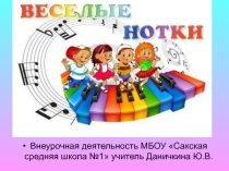 Презентация кружка Весёлые нотки