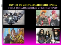 Презентация для несовершеннолетних Виды субкультур (5-11 класс)