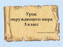 Тема: Человек познает мир. План. Карта. Масштаб, условные обозначения карты. Карта России.