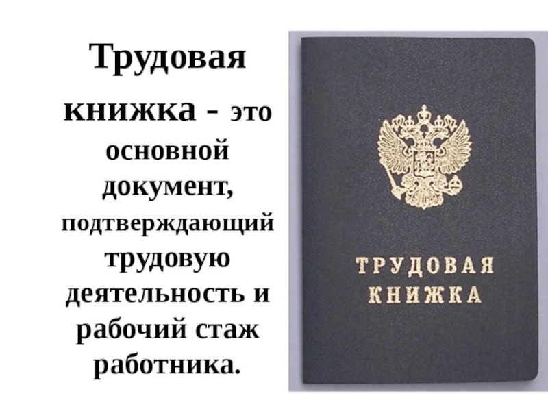 Презентация к уроку Право на труд