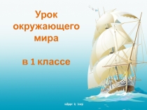Презентация по окружающему миру на тему Водный транспорт (1 класс)