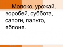 Презентация к уроку русского языка. Разделительный мягкий знак.