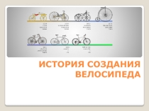 Презентация к уроку окружающего мира История создания велосипеда