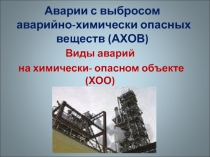 Презентация Аварийно химические опасные вещества