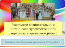 Презентация Раскрытие воспитательного потенциала кружковой работы