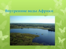 Презентация по географии на тему Внутренние воды Африки (7 класс)