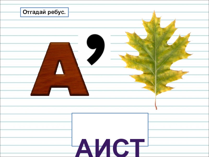 Презентация для уроков русского языка по развитию речи аист Отгадай ребус. аист Отгадай ребус.