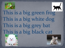 Презентация по английскому языку по теме Funny animals 4 класс