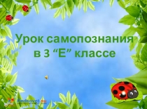 Урок по самопознанию. Понимать себя и других