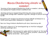 Презентация по химии на тему оксиды (7 класс)